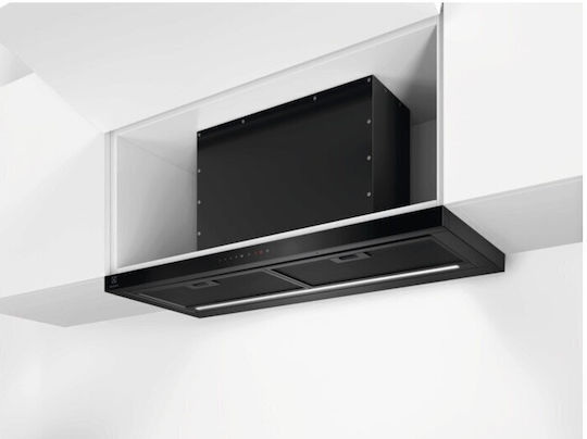 Electrolux Schiebbarer Dunstabzug 90cm Schwarz