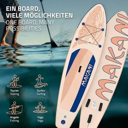 ECD Germany Makani Gonflabilă Placă SUP cu Lungime 3.2m Portocaliu