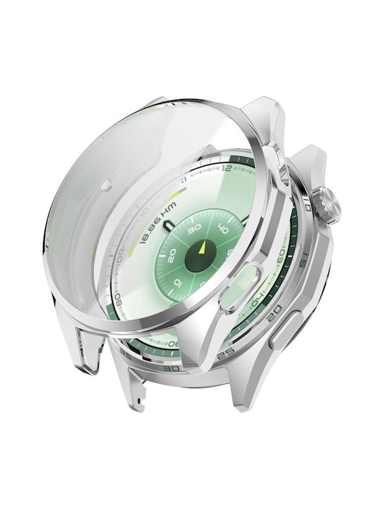 Husă Protectoare Capac Ecran Huawei Watch GT 6 46 mm Argintie Husă Protectoare Capac Ecran Huawei Watch GT 6 46 mm Argintie