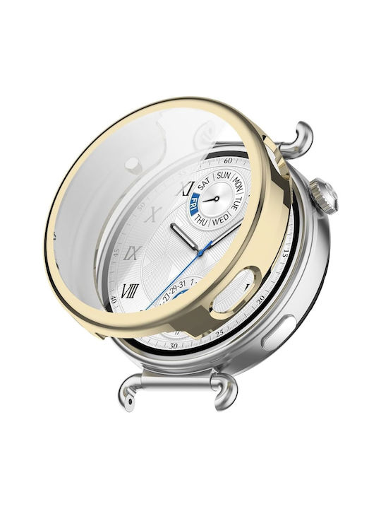 2 1 Θήκη Προστατευτικό Κάλυμμα Οθόνης Huawei Watch Gt 6 41 Mm Χρυσό
