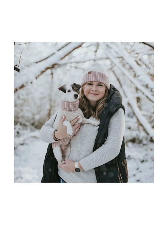 Hunter Dog Sweater Set with Hat Odense 35cm Pink