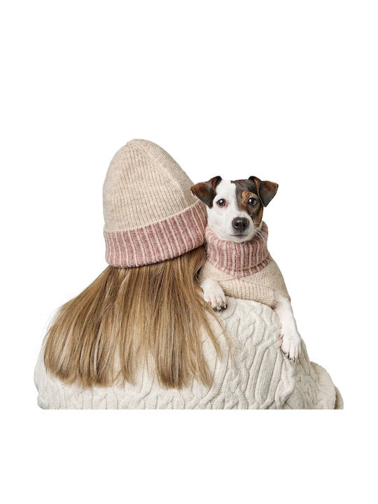 Hunter Dog Sweater Set with Hat Odense 35cm Pink