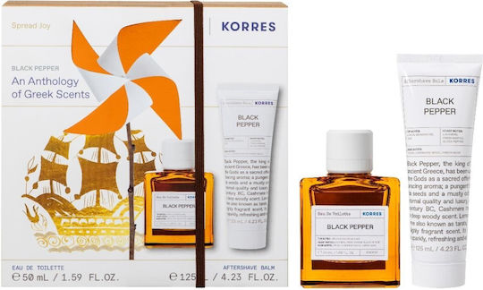 Set Black Pepper Eau de Toilette 50ml + Black Pepper După Bărbierit 125ml