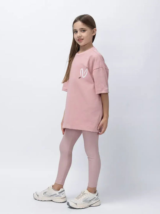 Kinder-T-Shirt Rosa