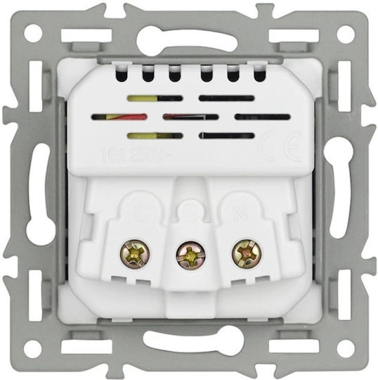 Priză Electrică cu 2 Porturi Usb Ts-pc 110-250v 16a Ignifugă 86x86mm Aurie