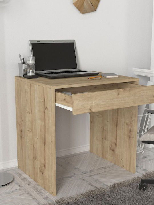 Γραφείο Mida Ξύλινο Sapphire Oak 72x60x73.8εκ.
