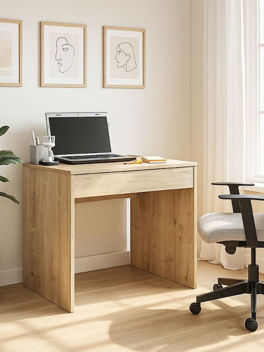 Γραφείο Mida Ξύλινο Sapphire Oak 72x60x73.8εκ.