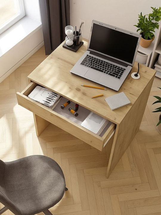 Γραφείο Mida Ξύλινο Sapphire Oak 72x60x73.8εκ.
