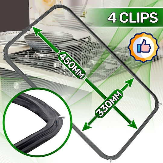 Ofenteil Dichtung Whirlpool 488000725238 Kompatibel