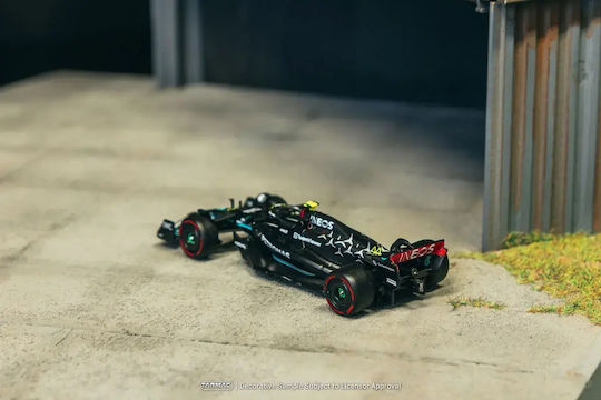 Tarmac Works Mașinuță Mercedes-AMG F1 W14 E Performance #44 Lewis Hamilton Model Mașină Marele Premiu al Ungariei 2023 Poziția Pole Scară 1:64 Formula 1