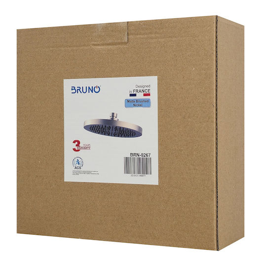 Bruno Round Showerhead 20cm