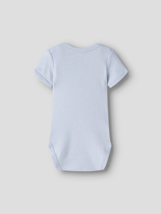 Name It Комплект Бебешко Боди Grey Melange 3бр