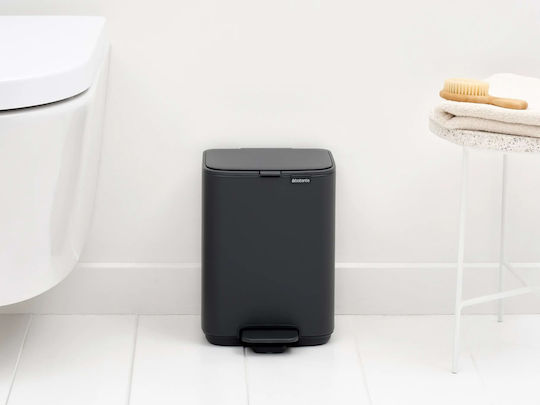 Brabantia Plastic Bathroom Basket 4lt Gray