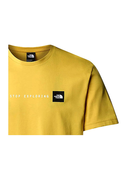 Never Stop Exploring T-shirt Yellow
