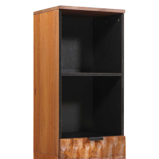vidaXL 4017922 Στήλη Μπάνιου Δαπέδου 38x33x160cm Καφέ
