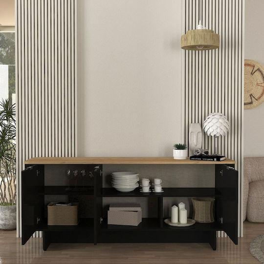 Μπουφές Bohema Ξύλινος 180x47x76.6cm