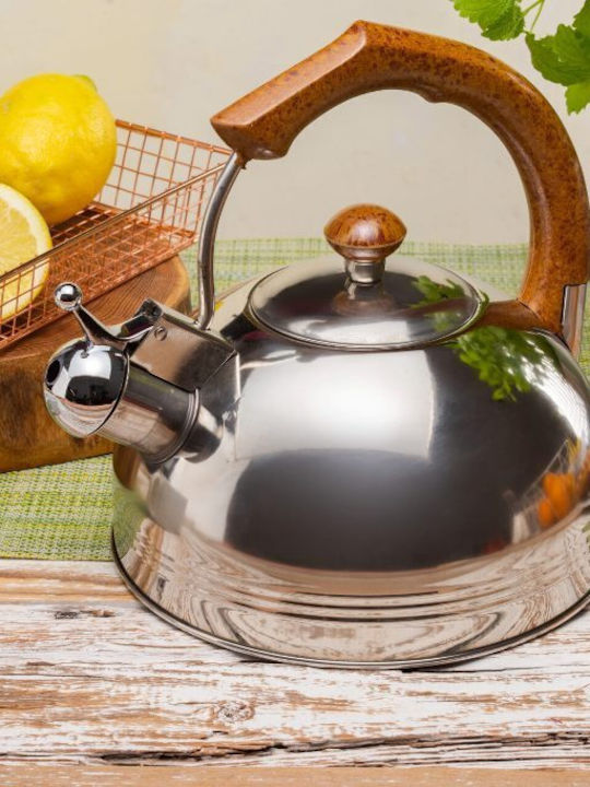 Edenberg Νερού Βραστήρας Ανοξείδωτος Ασημί 2500ml