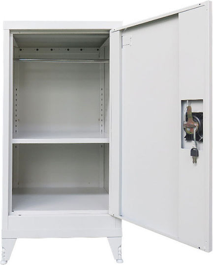 Dulap Monofila Lite Metalic Zincat cu Posibilitate de Închidere 50x45x101cm
