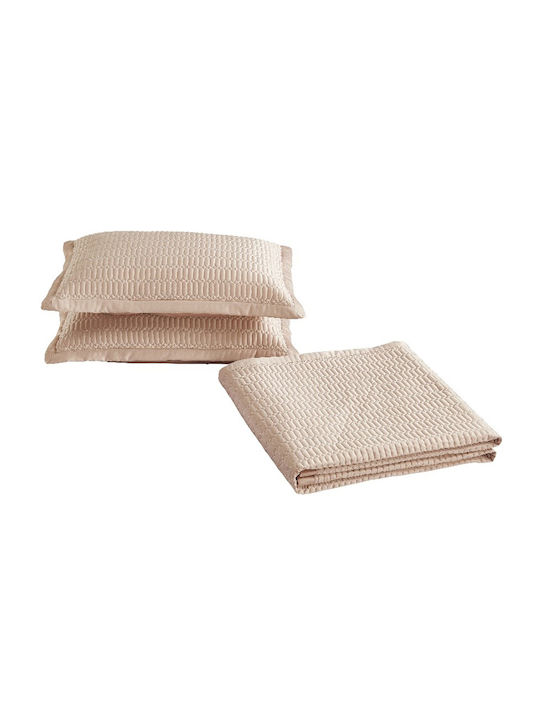 Liolios Home Σετ Κουβερλί Υπέρδιπλο Amethyst 240x250cm 3τμχ