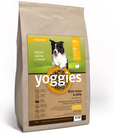 Dry Dog Food Turkey Millet & Probiotics Single Protein Cold Pressed Yoggies Mini 2 Kg