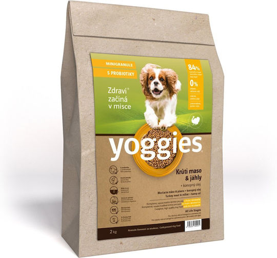 Dry Dog Food Turkey Millet & Probiotics Single Protein Cold Pressed Yoggies Mini 5 Kg