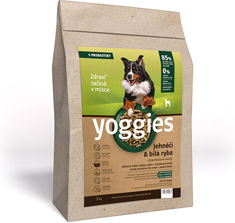 Dry Dog Food Lamb Milk White Fish & Probiotics Cold Pressed Yoggies Mini 5 Kg