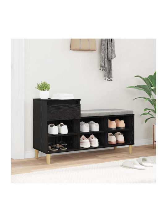 Holz Schuhschrank 102x36x60cm