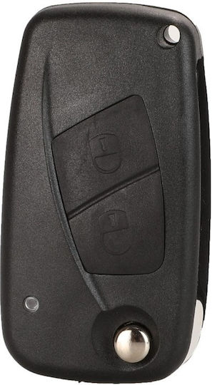 Husă Cheie Auto Compatibilă Fiat Punto Ducato Stilo Panda Doblo Bravo 2 Butoane