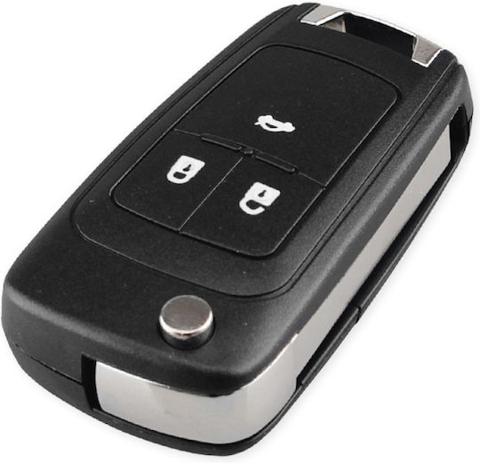 Husă Pentru Chei Auto Compatibilă Opel Chevrolet Vauxhall 3 Butoane
