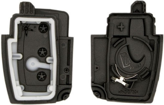 Complete Car Key Compatible Ford Focus Fiesta Mondeo 4d63 433mhz 3 Buttons Window Closing