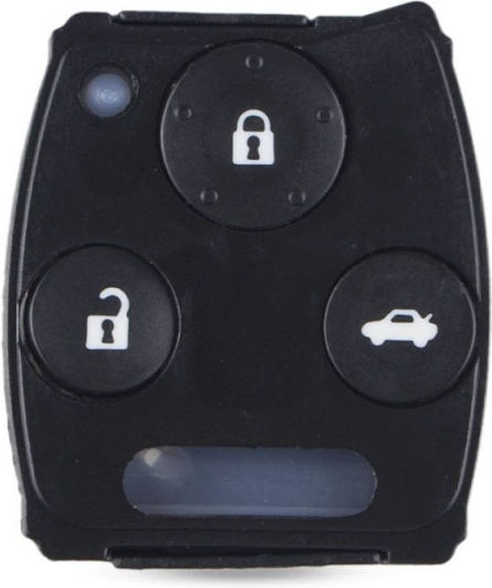 Car Key Cover Case Compatible Honda Accord Civic CR-V Fit Pilot 3 Buttons