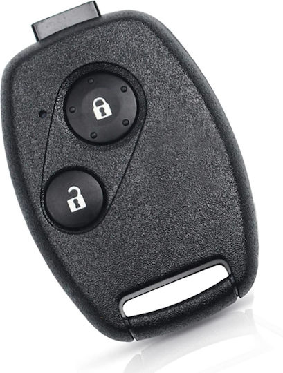Husă Pentru Chei Auto 2 Butoane Compatibilă Honda Civic Jazz Cr-v Accord Insight Fit Fr-v Fără Lamă Fără Cip Fără Electronică