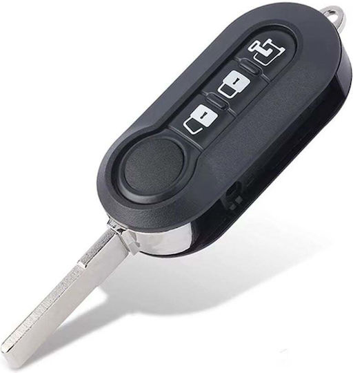 Husă Pentru Chei Auto 3 Butoane Compatibilă Fiat Van Fiat Ducato Fiat 500 Citroen Jumper Peugeot Boxer Dodge Ram Sip22 Blade