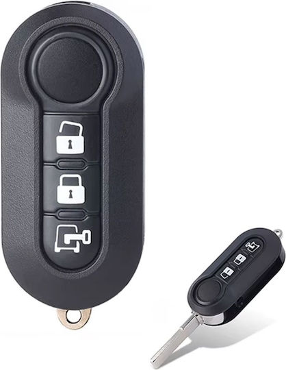 Husă Pentru Chei Auto 3 Butoane Compatibilă Fiat Van Fiat Ducato Fiat 500 Citroen Jumper Peugeot Boxer Dodge Ram Sip22 Blade