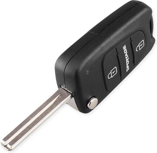 Husă Cheie Auto Compatibilă Kia 3 Cerato Ceed K2 K5 Rio Picanto Sportage 3 Butoane