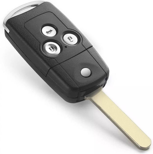 Husă Pentru Chei Auto 3 Butoane Honda Civic Accord Jazz Cr-v Hr-v Odyssey Acura Blade