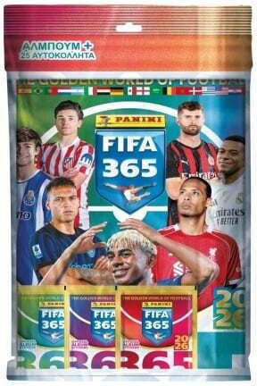 Panini Fifa 365 2026 Starter Pack 1 Album 5 Packs 5 Aufkleber
