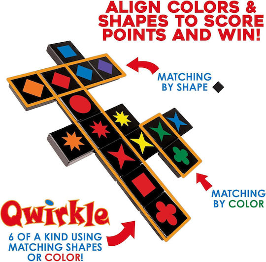 Επιτραπέζιο Παιχνίδι Qwirkle Collector's Edition για 2-4 Παίκτες 6+ Ετών MNW4662 (EN) MindWare