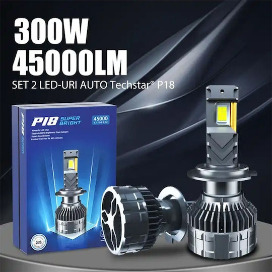 Lămpi Auto H7 Canbus LED 6500K Alb Rece 12-24V 2 Bucăți