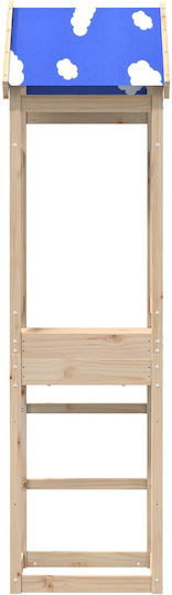vidaXL Дървена Кула 52.5x46.5x208см. Кафяв