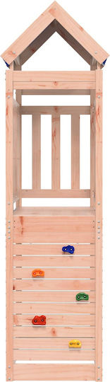 vidaXL Turn de lemn 110.5x52.5x215cm. Maro