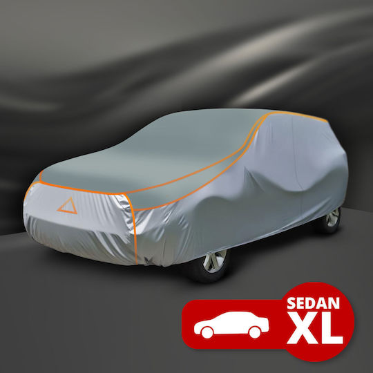 MNC Acoperă pentru Honda Siglă 533x178x120cm pentru grindină Impermeabila XLarge / Mare pentru Sedan care se fixează cu curele