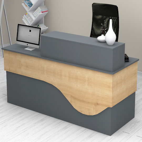 Megapap Office Reception L160xW60xH101.8cm