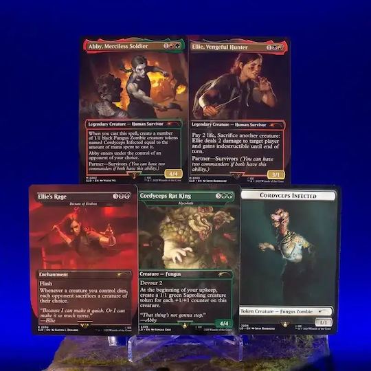 Secret Lair X Playstation - The Last Of Us: Part Ii (Nonfoil) Magic: The Gathering (EN) WOCD52340000