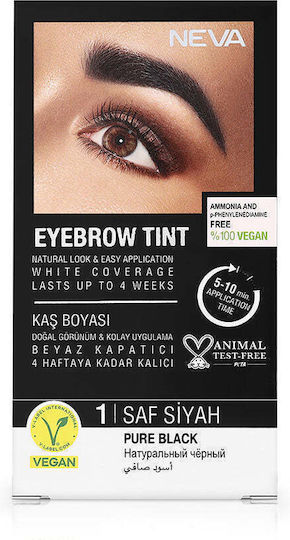 Neva Eyebrow Tint Pure Black 30ml
