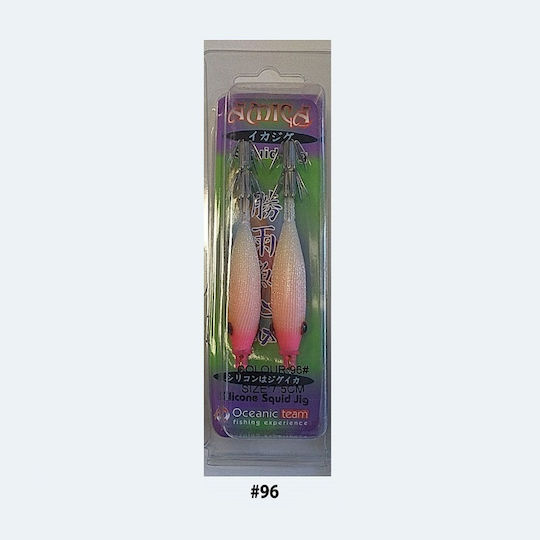 Oceanic Tintenfisch-Jigs Leuchtend 7.5cm/5.2gr 13 Set 2Stück