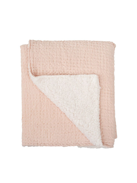 Bimbidreams Blanket Nursery Swaddling Blankets Bamboo Pink 75x90cm