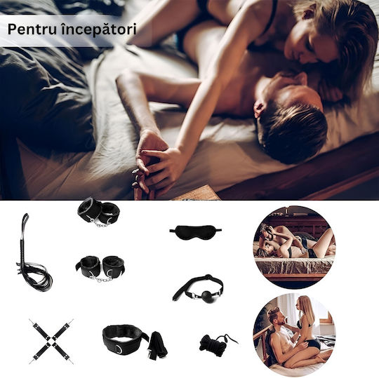 BDSM Kit σε Μαύρο Χρώμα 2τμχ