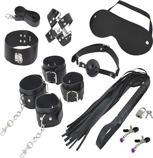 BDSM Kit σε Μαύρο Χρώμα 2τμχ