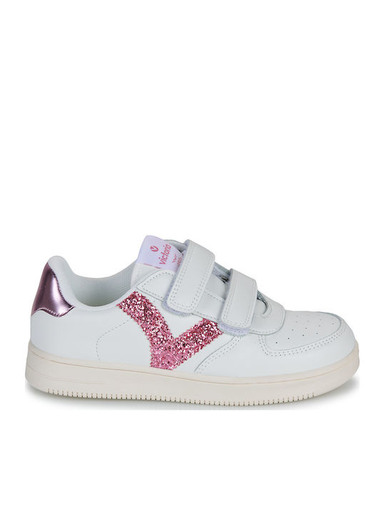 Παιδικά Sneakers με Σκρατς Λευκά